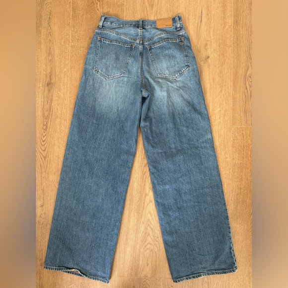 Madewell Superwide-Leg Jeans In Fannin Wash - Picture 10 of 11
